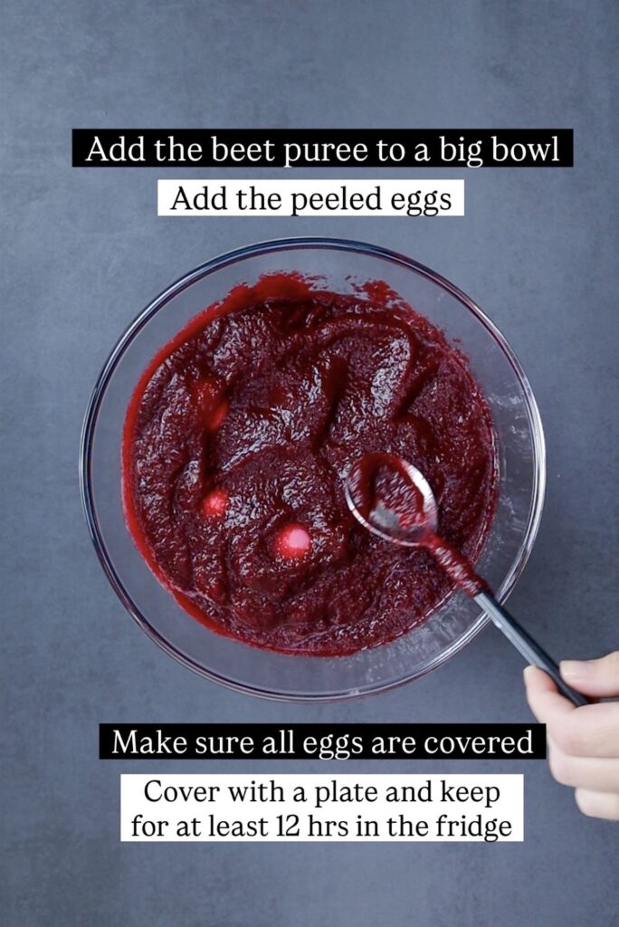 Colouring Eggs with Beets