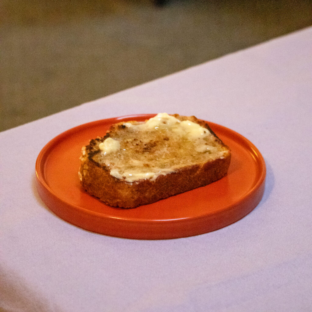 Toasted Slice of Apple Bread