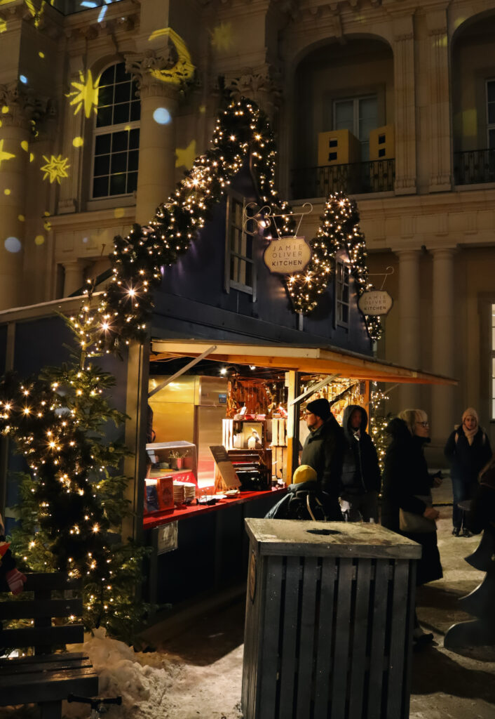 Jamie Oliver's Christmas Food Stand