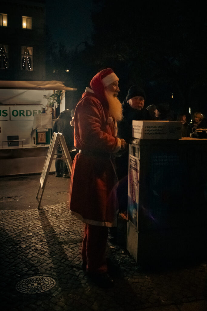 Santa Claus in Berlin