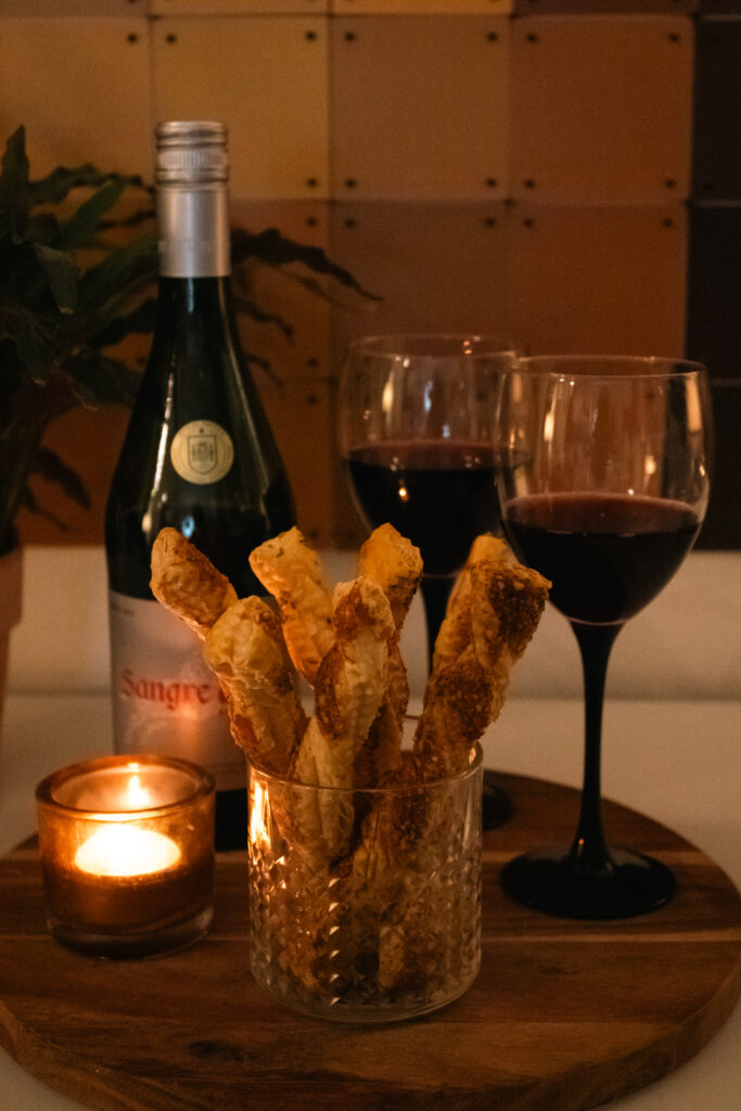 Puff Pastry Cheese Sticks