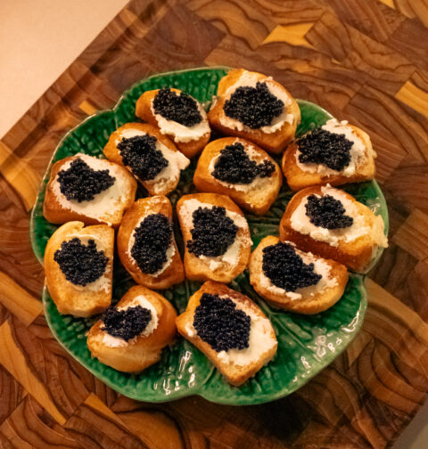 Caviar Crostini