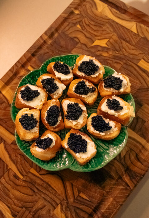 Caviar Crostini