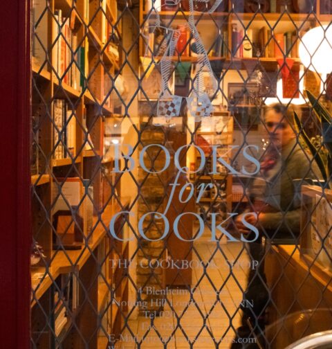 Cookbook store in London
