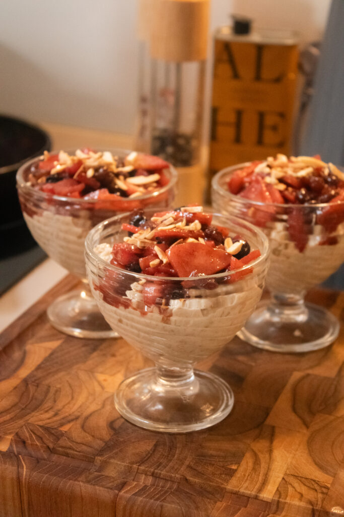 Apple Pie Overnight Oats