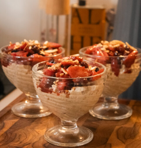 Apple Pie Overnight Oats