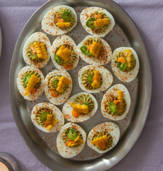 Deviled Mex Eggs
