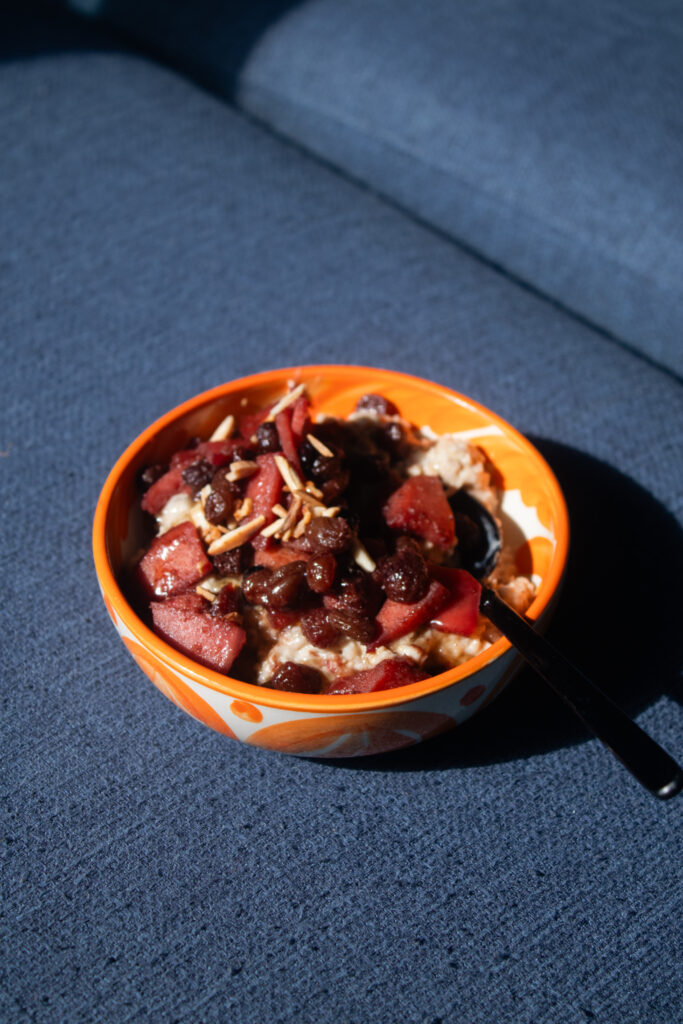 Apple Pie Overnight Oats