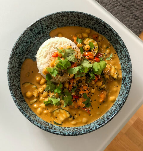 Vietnamese Peanut Curry with Vegetables